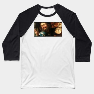 The Merry Fiddler by Gerard van Honthorst Baseball T-Shirt